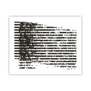 Poster - Rhythmus und Rauschen - 50x40 cm