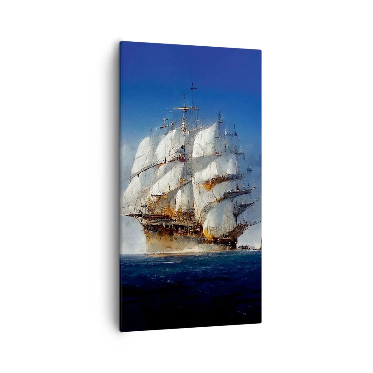 Bild auf Leinwand - Leinwandbild - Der große Ruhm! - 55x100 cm