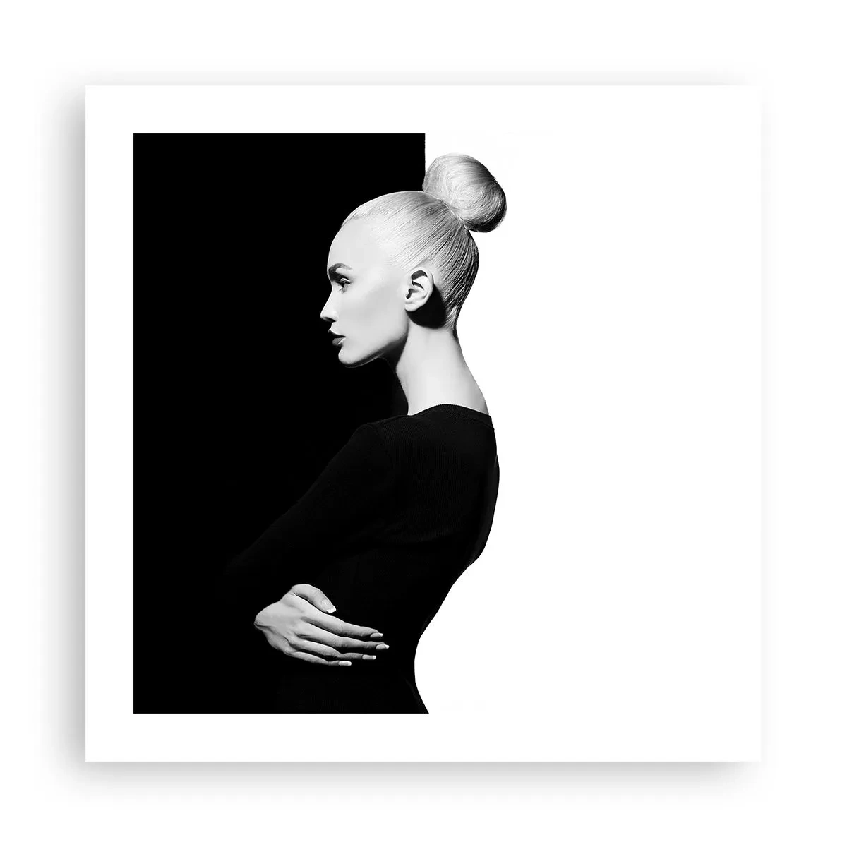 Poster - Einfach eine Frau - 50x50 cm