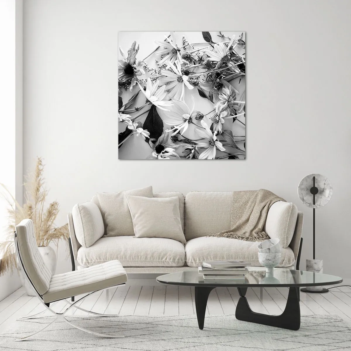 Glasbild - Bild auf glas - Kein Blumenstrauß - 60x60 cm