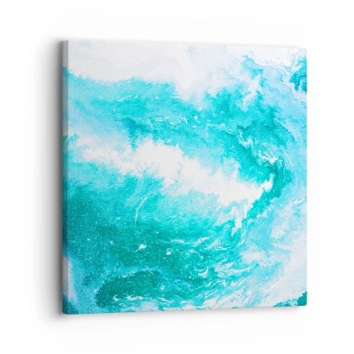 Bild auf Leinwand - Leinwandbild - Im Kern des Elements - 30x30 cm