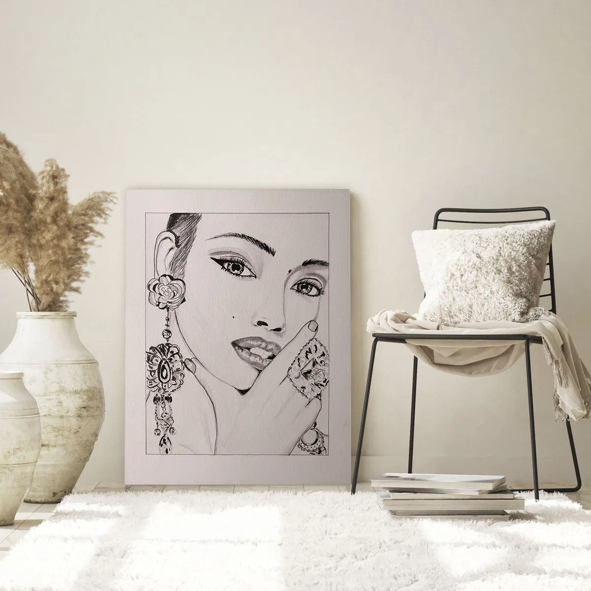 Glasbild - Bild auf glas - Das schönste Juwel - 80x120 cm