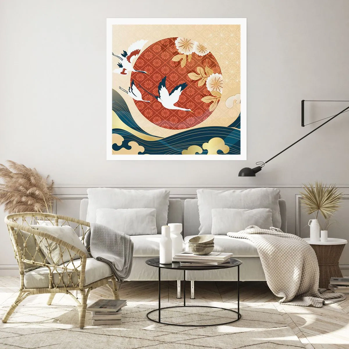 Poster - Japanisches Märchen - 50x50 cm