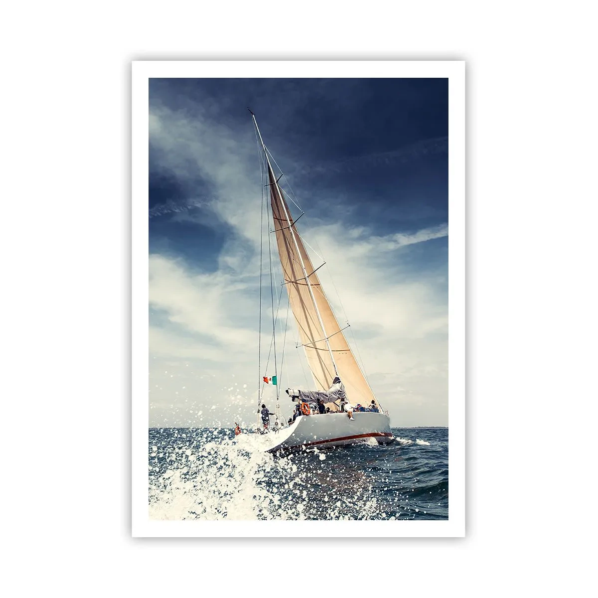 Poster - Sie werden uns nicht einholen! - 70x100 cm