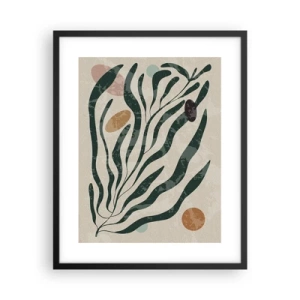 Poster in einem schwarzem Rahmen - Im Grünen - 40x50 cm