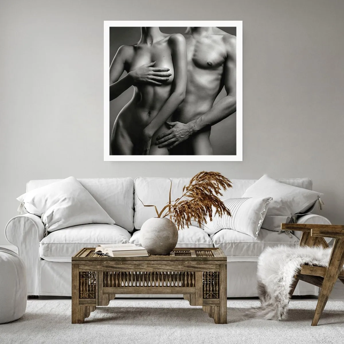 Poster - Adam und Ewa - 50x50 cm