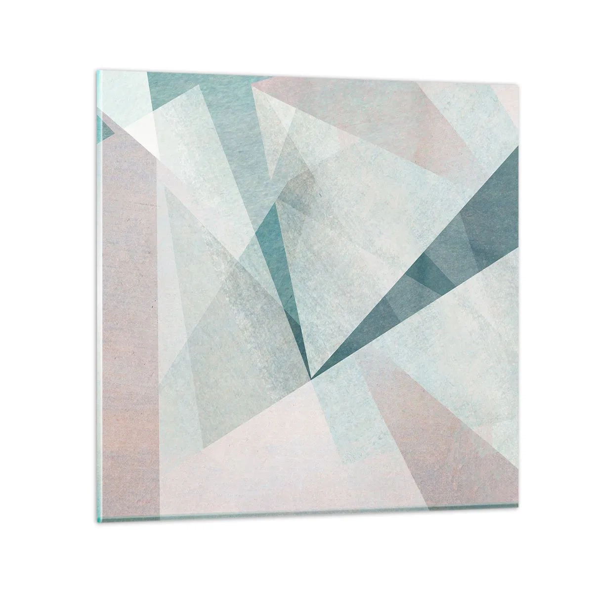 Glasbild - Bild auf glas - Einfach aber dynamisch - 40x40 cm