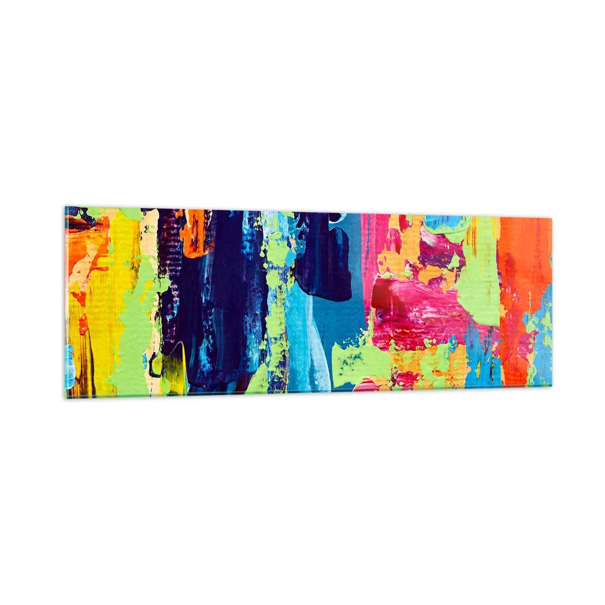 Glasbild - Bild auf glas - Das Leben ist wunderschoen! - 90x30 cm