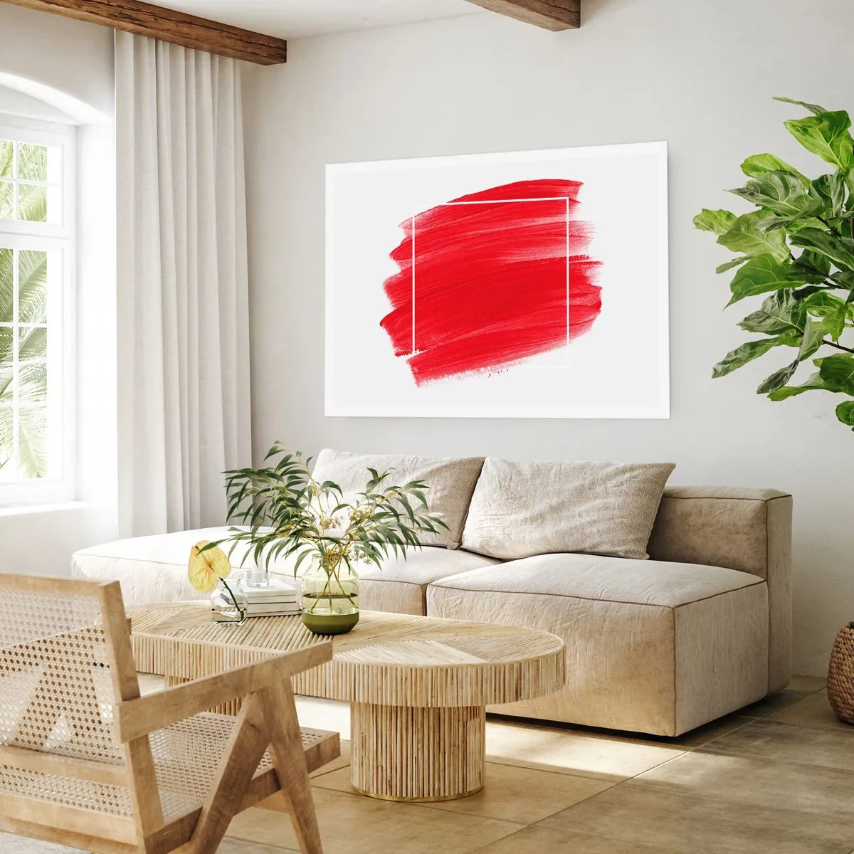 Poster - Aus dem Rahmen - 70x50 cm
