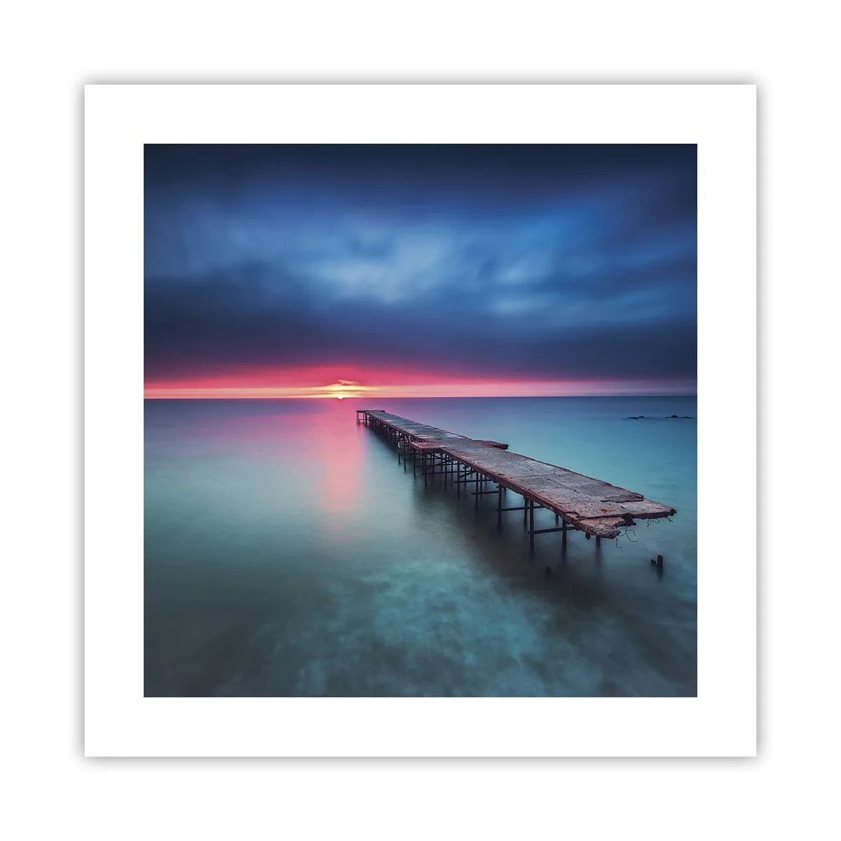 Poster - Zwischen Himmel und Erde - 40x40 cm