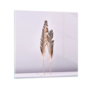 Glasbild - Bild auf glas - Gegen das Nichts - 70x70 cm