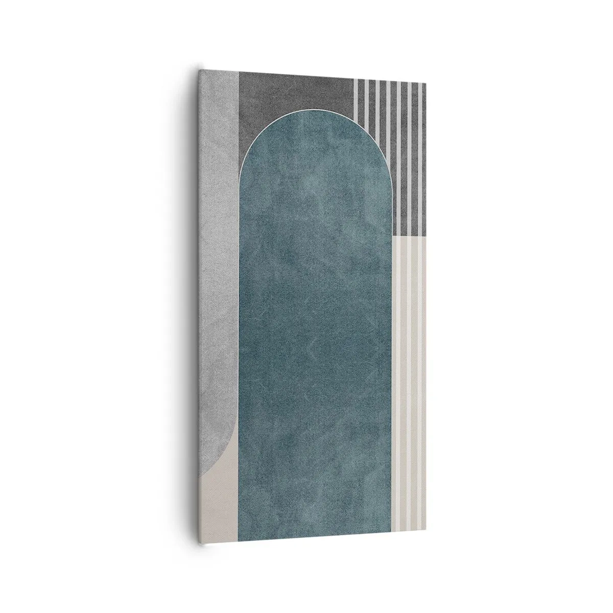 Bild auf Leinwand - Leinwandbild - Komposition auf der Ebene - 65x120 cm