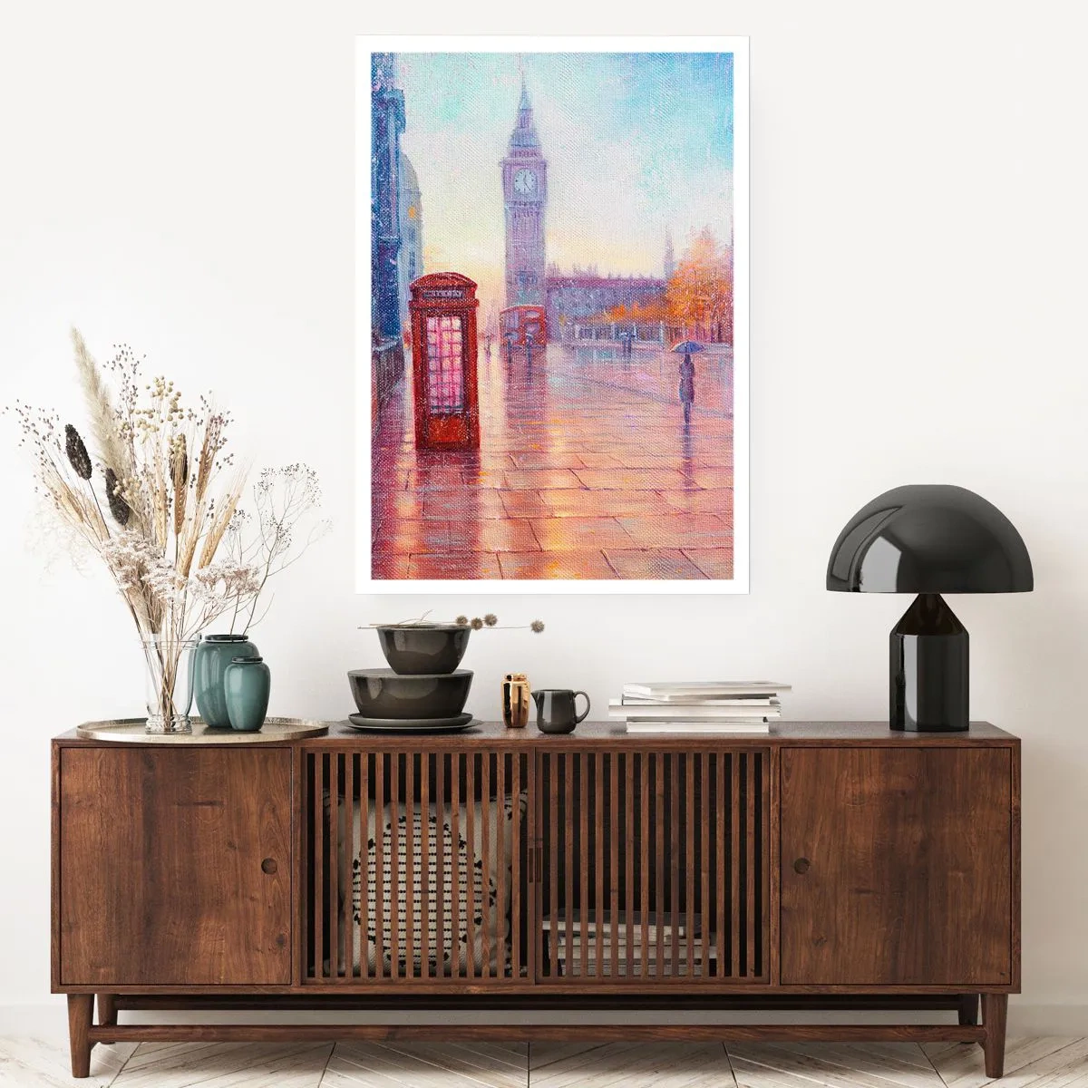 Poster - Londoner Herbsttag - 40x50 cm