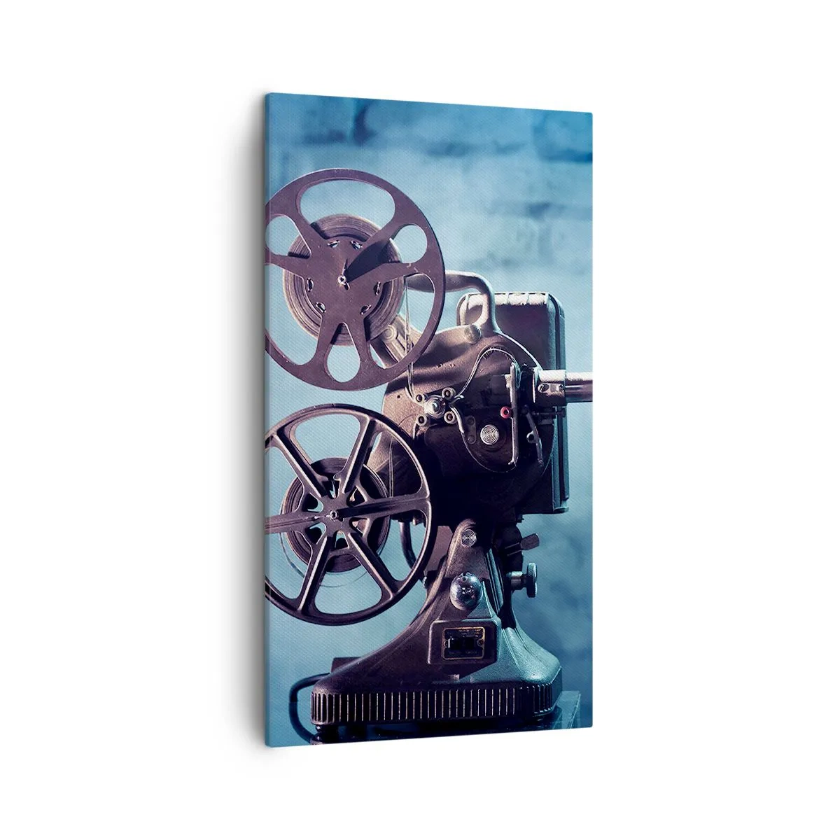 Bild auf Leinwand - Leinwandbild - Im alten Kino - 45x80 cm