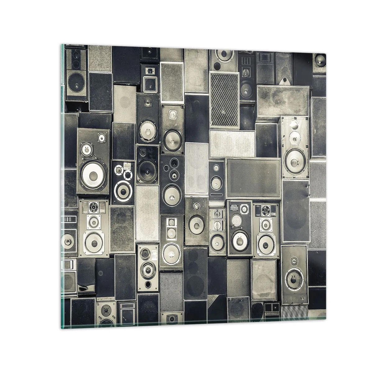 Glasbild - Bild auf glas - Und es ist alles in Ordnung - 50x50 cm