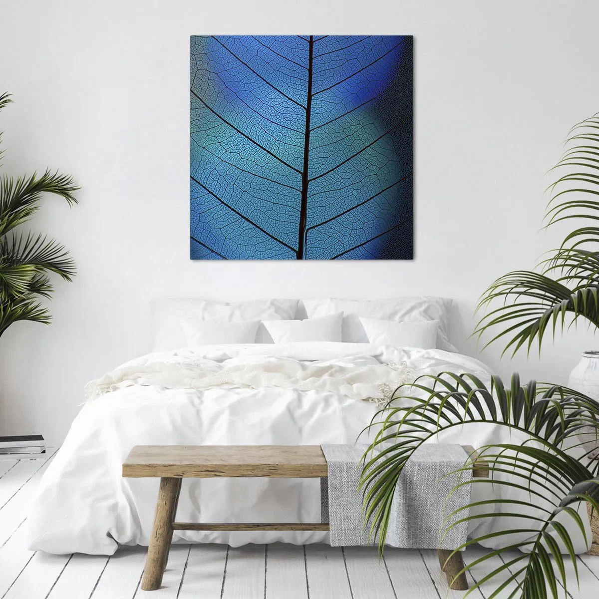 Bild auf Leinwand - Leinwandbild - Komplizierte Konstruktion - 60x60 cm