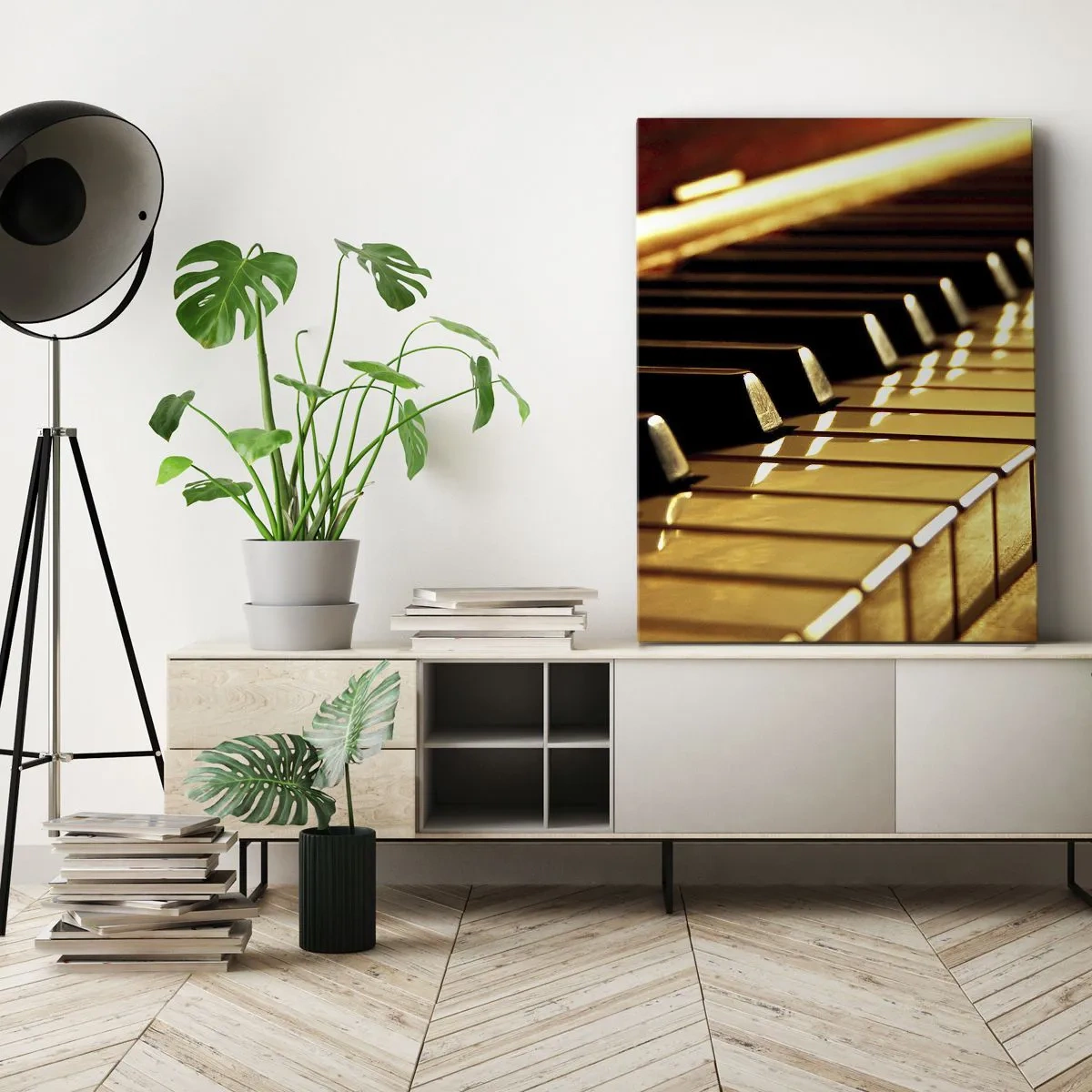 Bild auf Leinwand - Leinwandbild - Endlose Möglichkeiten - 65x120 cm