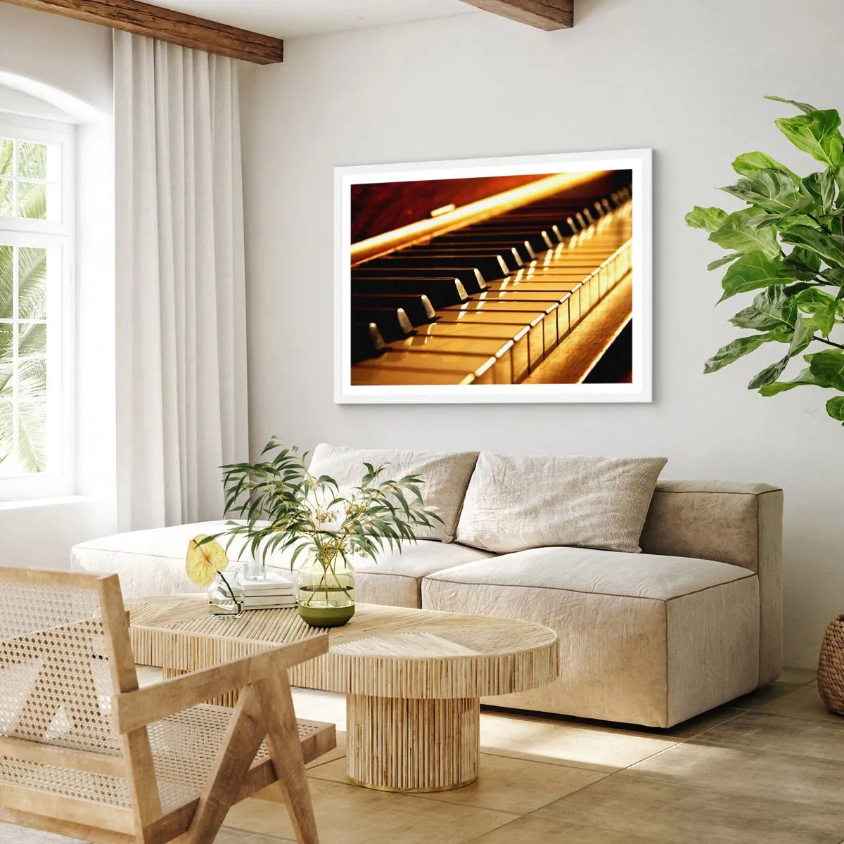 Poster in einem weißen Rahmen - Endlose Möglichkeiten - 40x30 cm