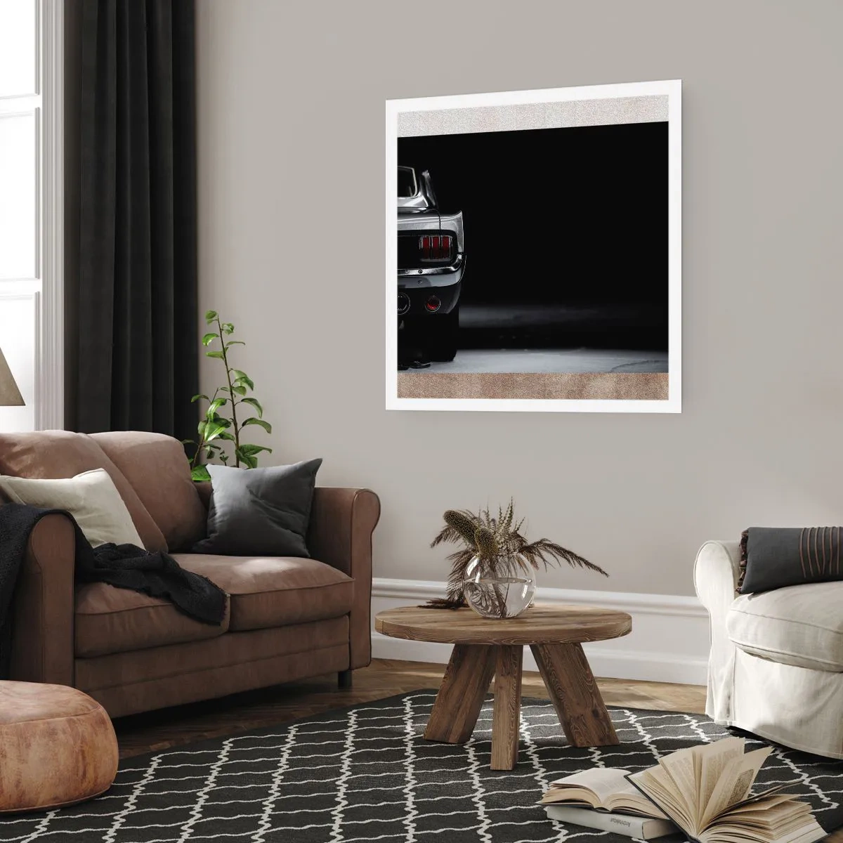 Poster - Charme des Klassikers - 40x40 cm