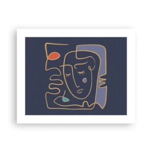 Poster - In Gedanken - 50x40 cm