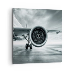 Bild auf Leinwand - Leinwandbild - Die Macht ist da! - 50x50 cm