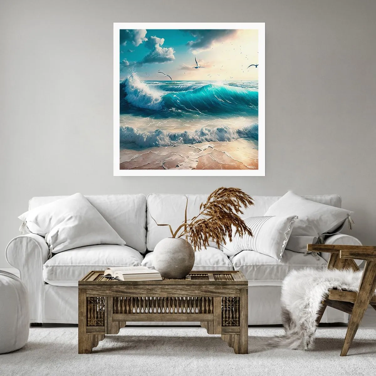 Poster - Es summt nur für dich - 30x30 cm