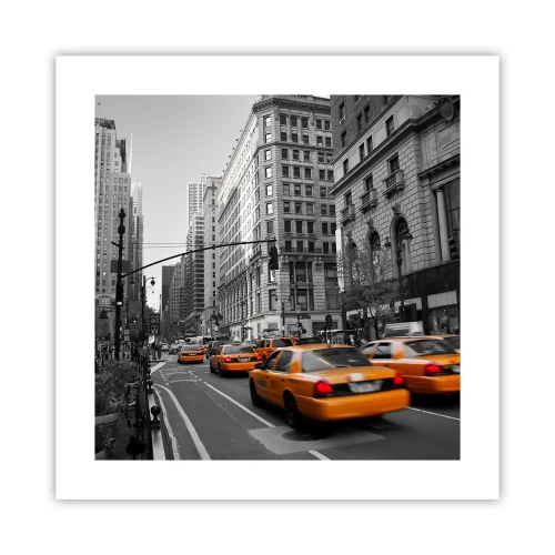 Poster - Sonnen der Großstadt - 40x40 cm