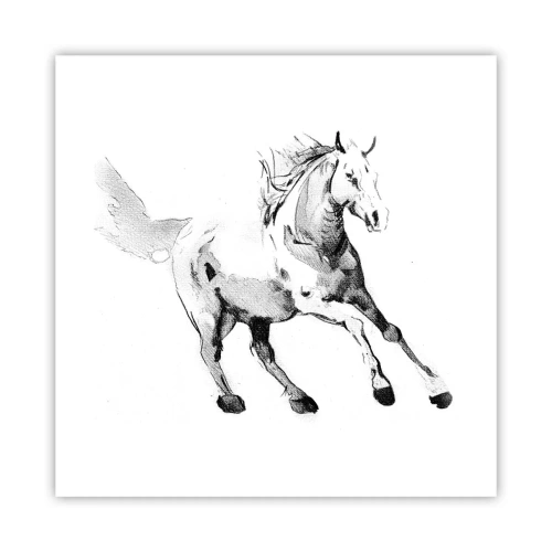 Poster - Ungezähmte Seele - 40x40 cm