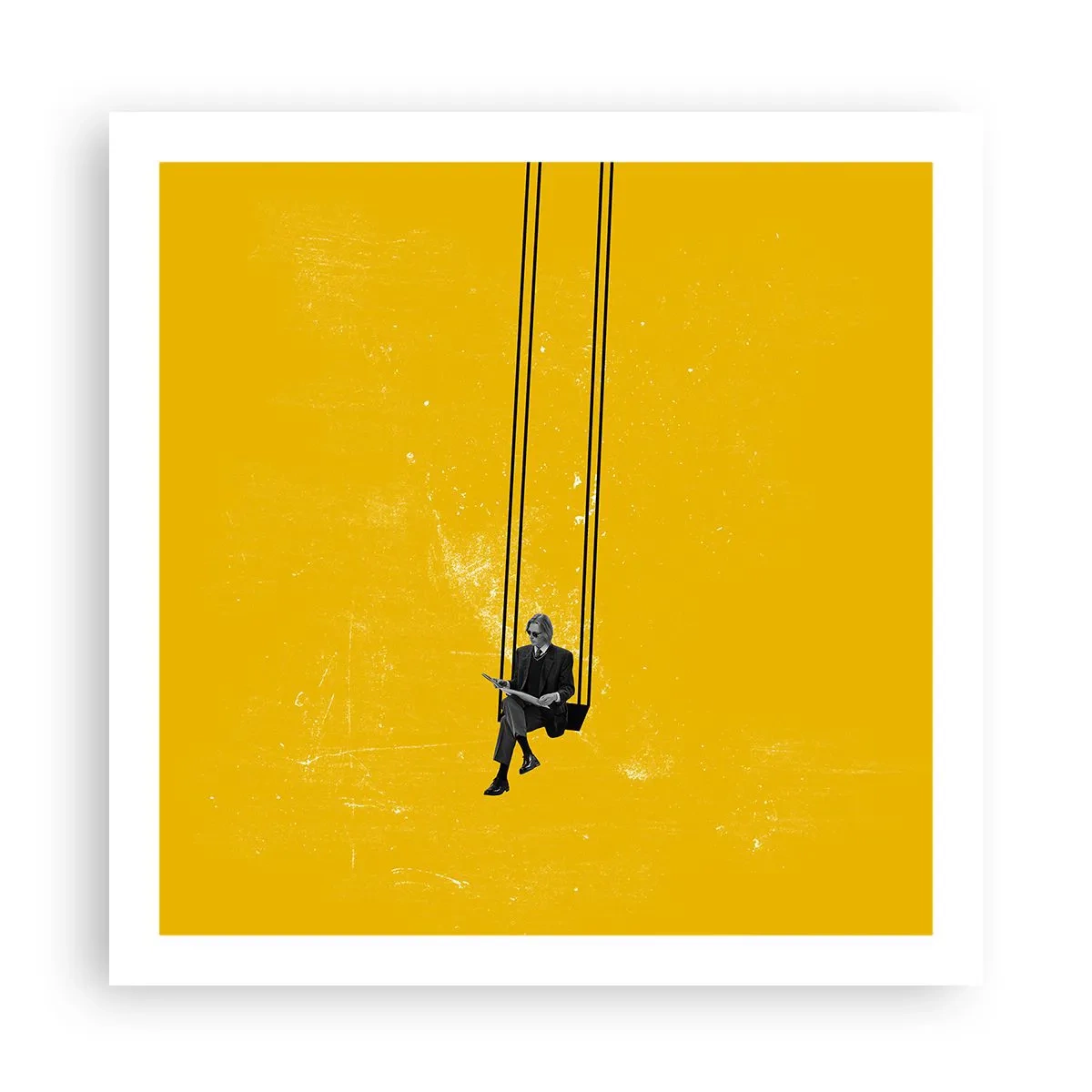 Poster - Tag wie jeder andere - 60x60 cm