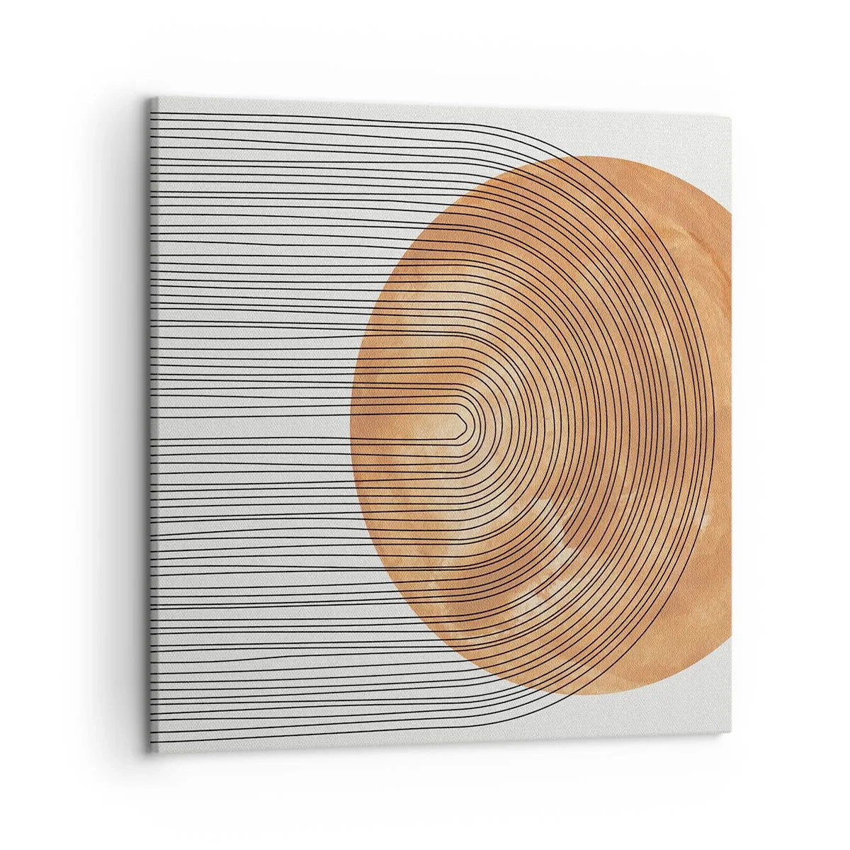 Bild auf Leinwand - Leinwandbild - SonnenKomposition - 50x50 cm