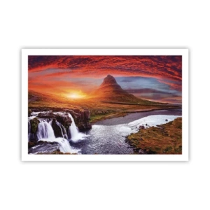 Poster - Ein Blick auf Mittelerde - 91x61 cm