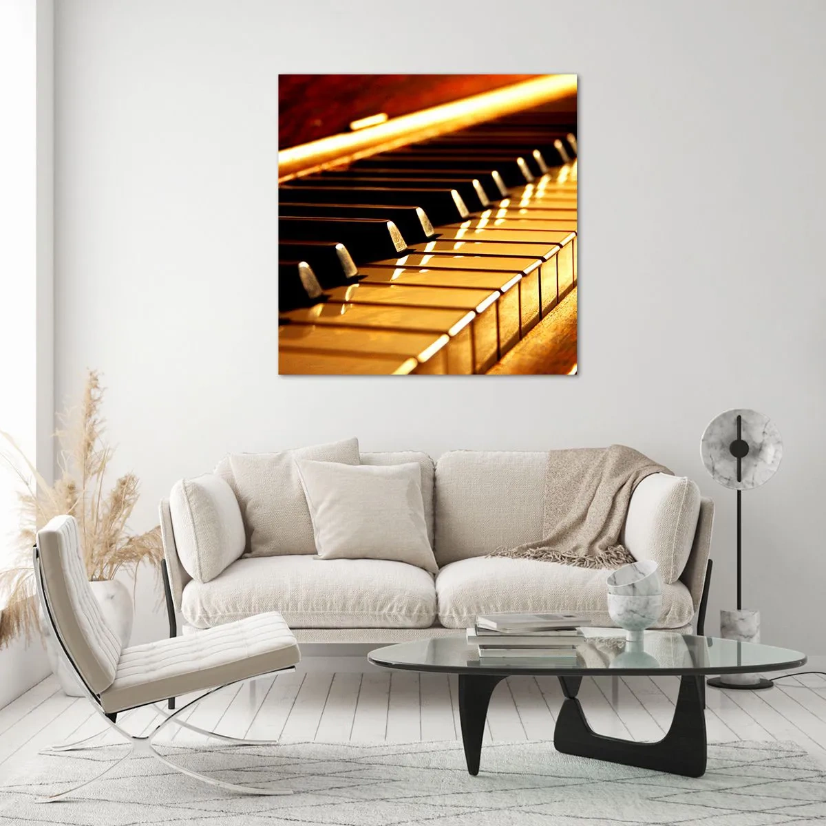 Glasbild - Bild auf glas - Endlose Möglichkeiten - 50x50 cm