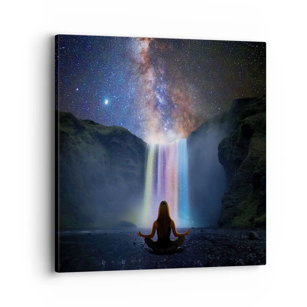 Bild auf Leinwand - Leinwandbild - Absolute Harmonie - 40x40 cm