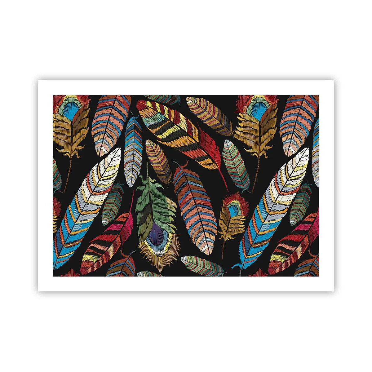 Poster - Der Vogelkarneval - 70x50 cm