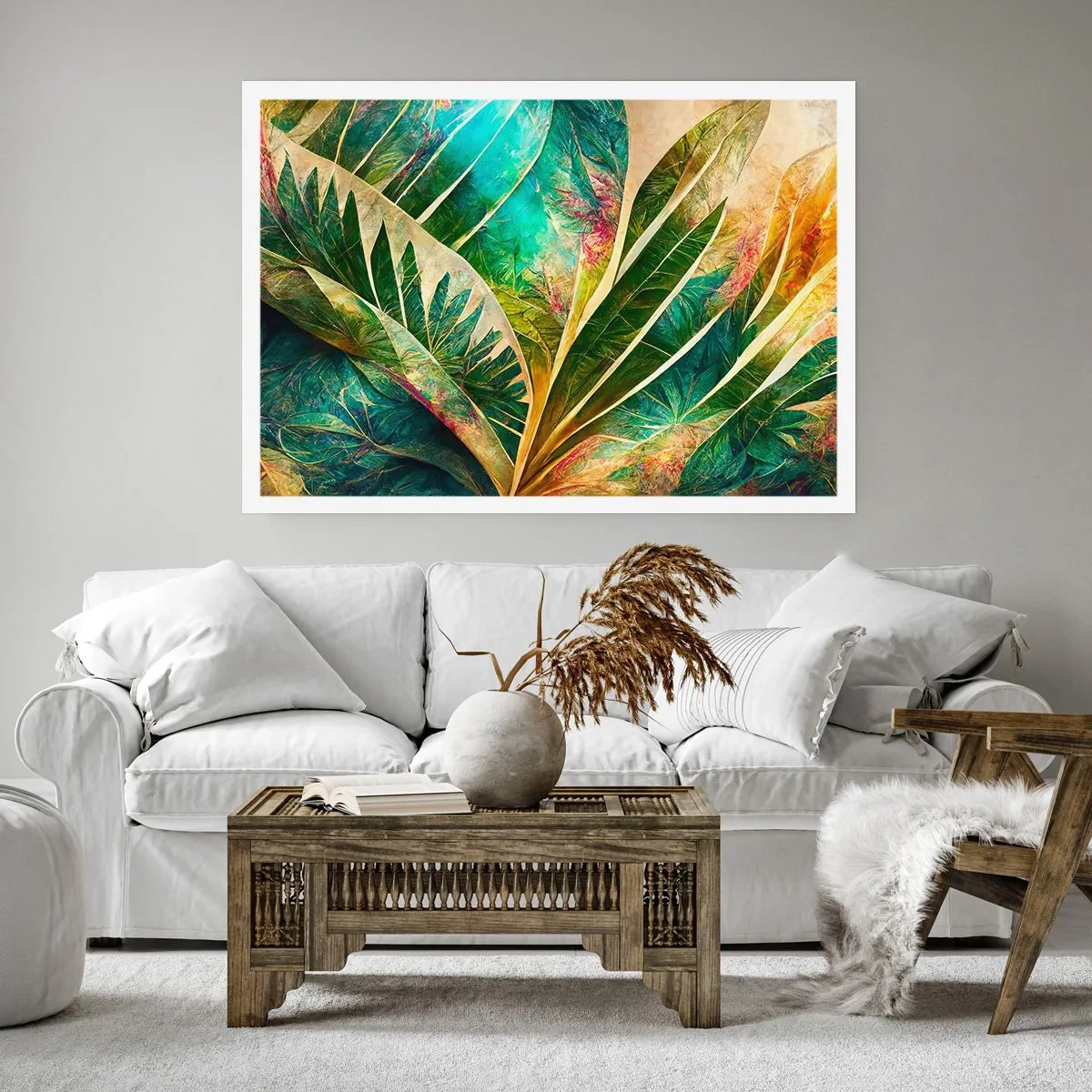 Poster - Farben der Tropen - 91x61 cm