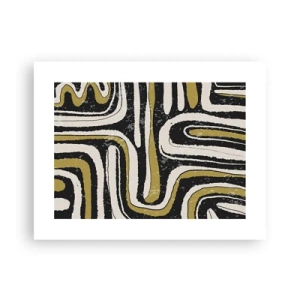 Poster - Komposition: Straßen und Gassen - 40x30 cm