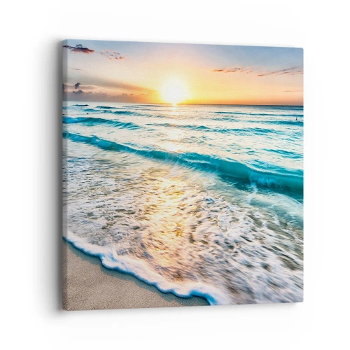 Bild auf Leinwand - Leinwandbild - Ein Blick lohnt sich - 40x40 cm