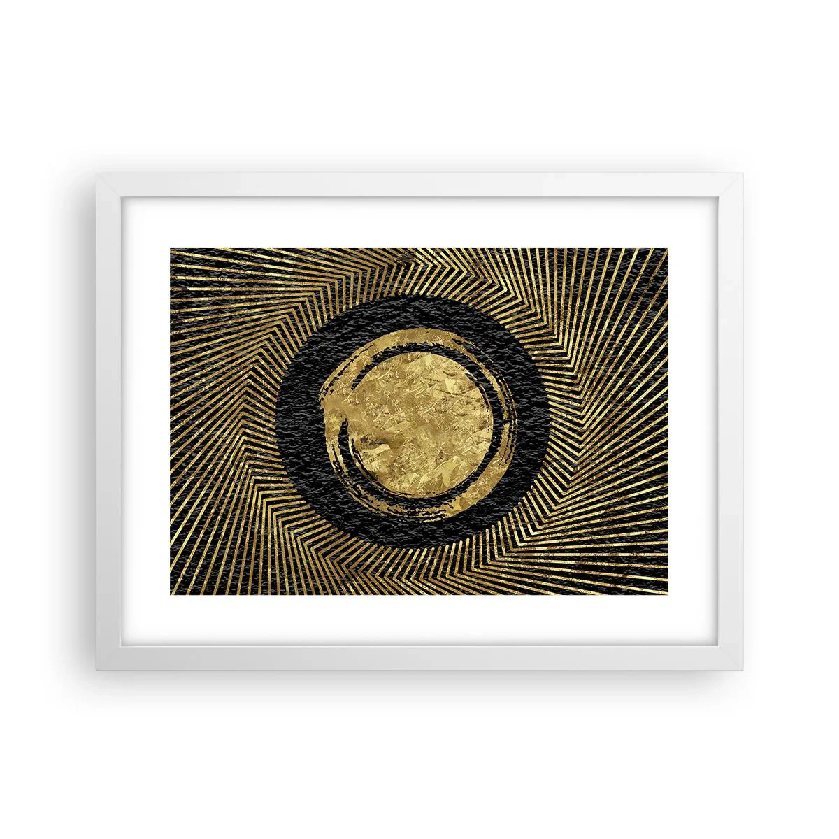 Poster in einem weißen Rahmen - Glamour-Komposition - 40x30 cm