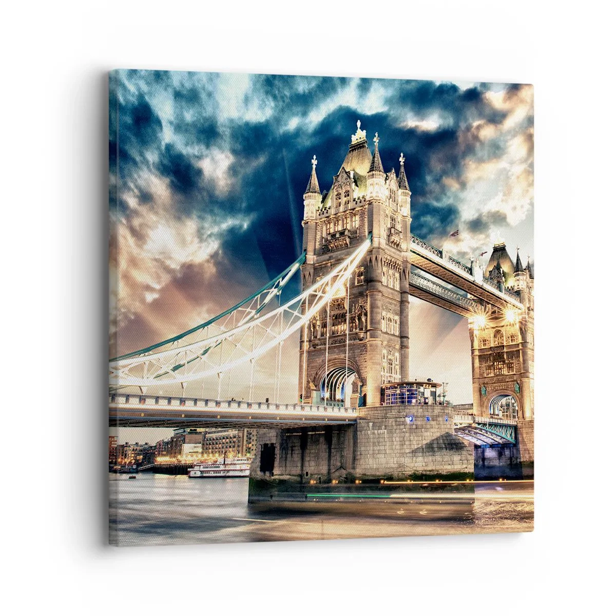 Bild auf Leinwand - Leinwandbild - Denkmal des viktorianischen Imperiums - 30x30 cm