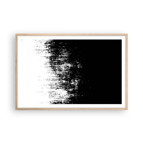 Poster in einem Rahmen aus heller Eiche - Und der Gewinner ist ... - 91x61 cm