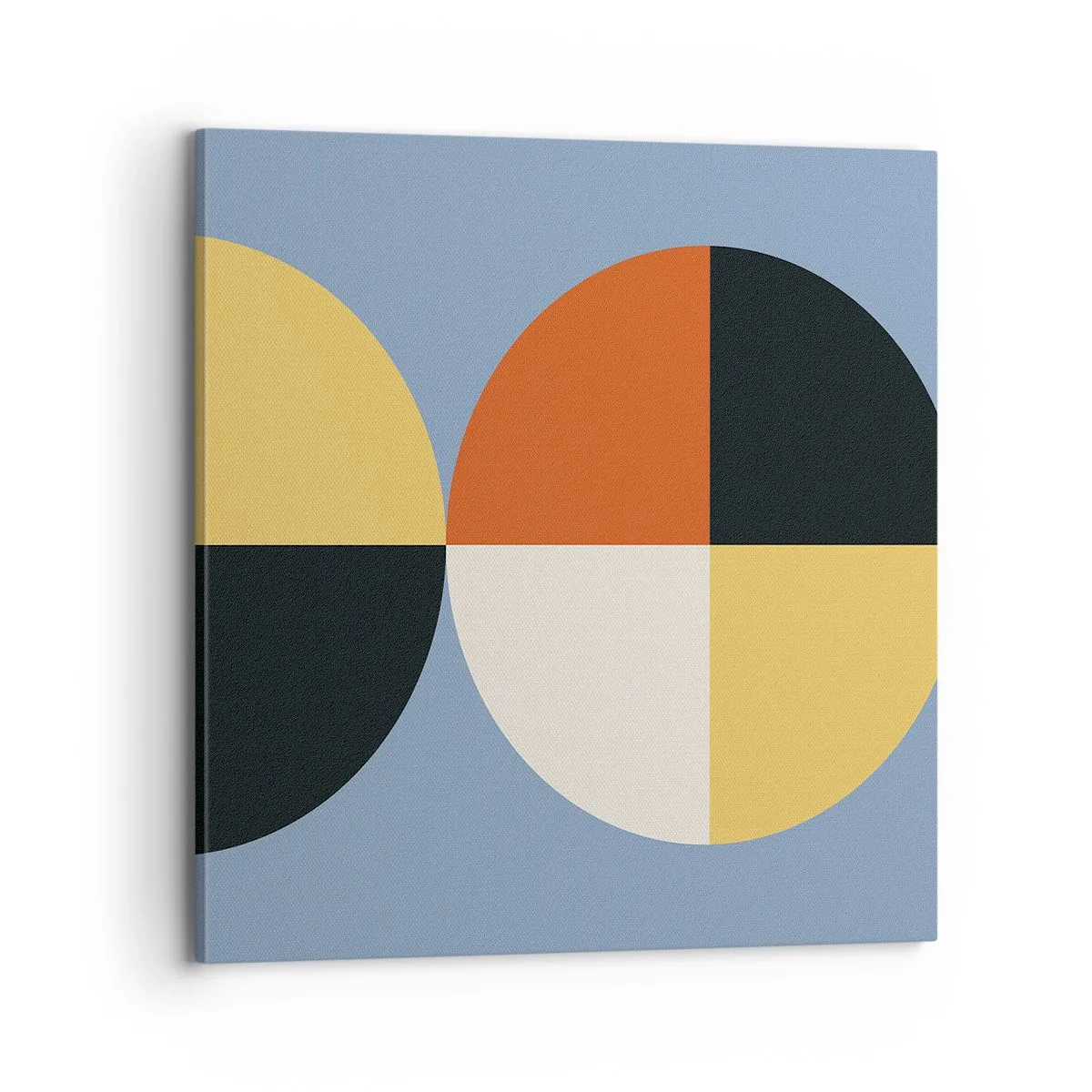 Bild auf Leinwand - Leinwandbild - Beobachte und zähle - 70x70 cm