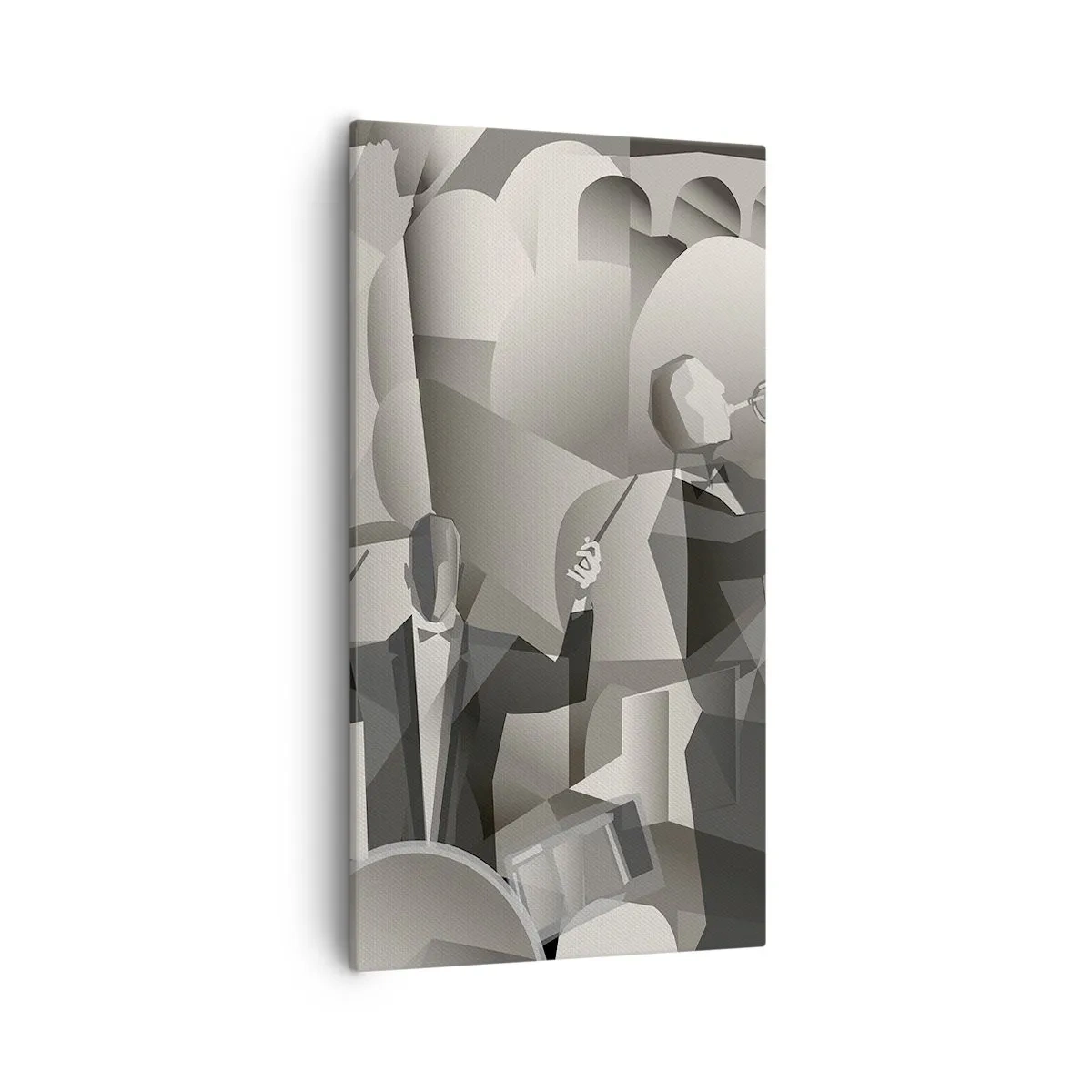 Bild auf Leinwand - Leinwandbild - Im Raum der Klänge - 55x100 cm