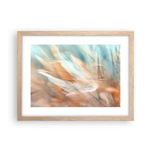 Poster in einem Rahmen aus heller Eiche - Im Land der Sanftmut - 40x30 cm