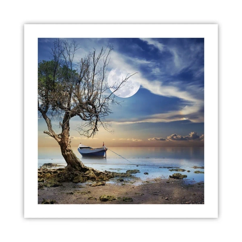 Poster - Ist das das Ende oder der Anfang? - 50x50 cm