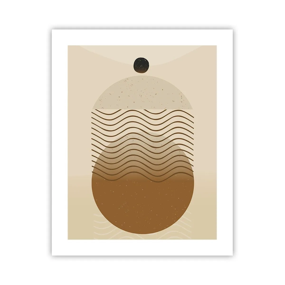 Poster - Zur Entstehung geometrischer Figuren - 40x50 cm