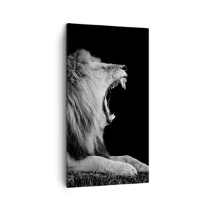 Bild auf Leinwand - Leinwandbild - Ohne Zweifel - 45x80 cm