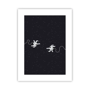 Poster - Kosmischer Tanz - 30x40 cm