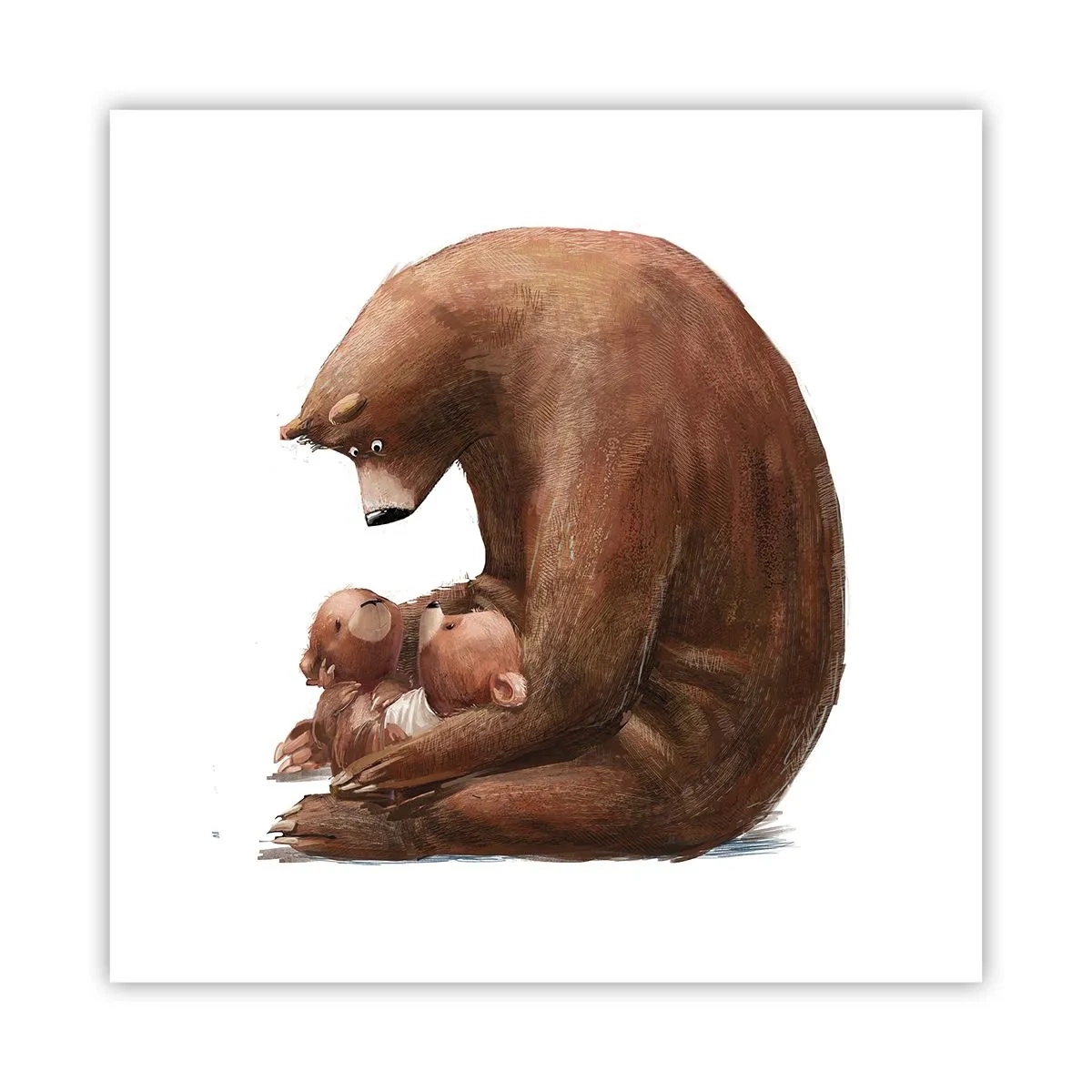 Poster - Süße Träume, Kinder - 60x60 cm