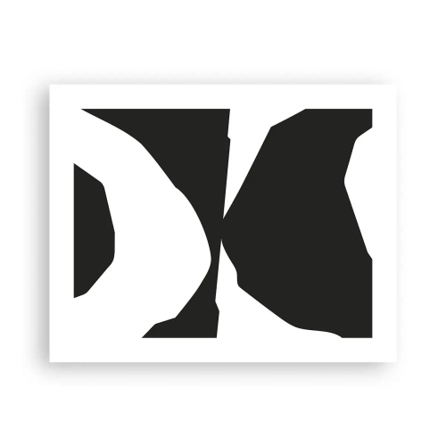 Poster - Positiv negativ - 50x40 cm