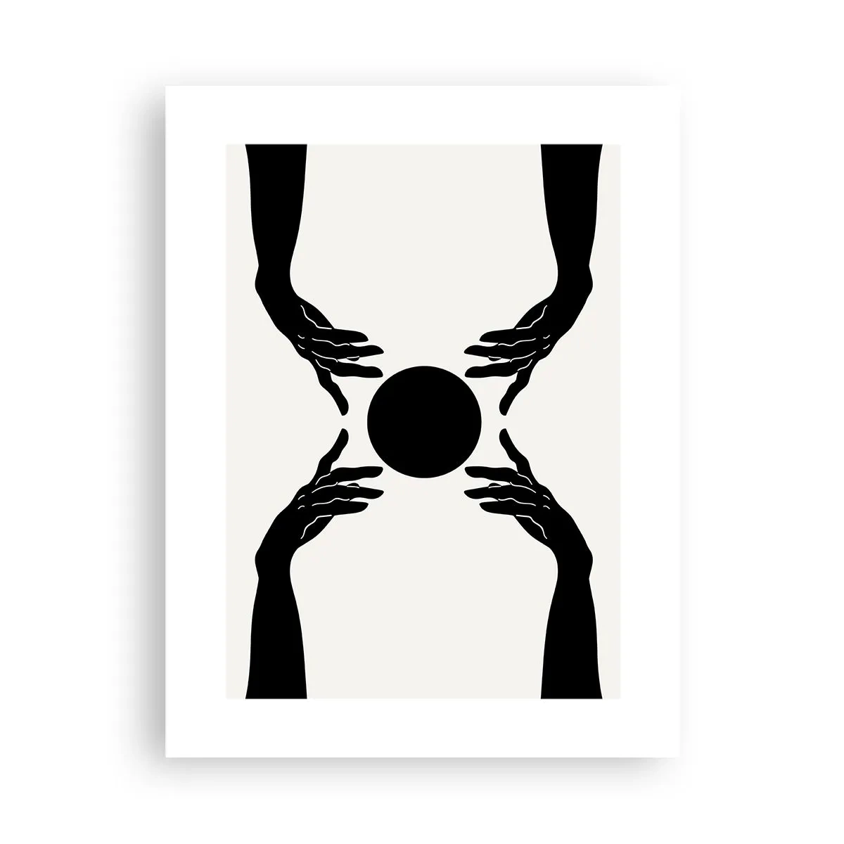 Poster - Geheimes Zeichen - 30x40 cm